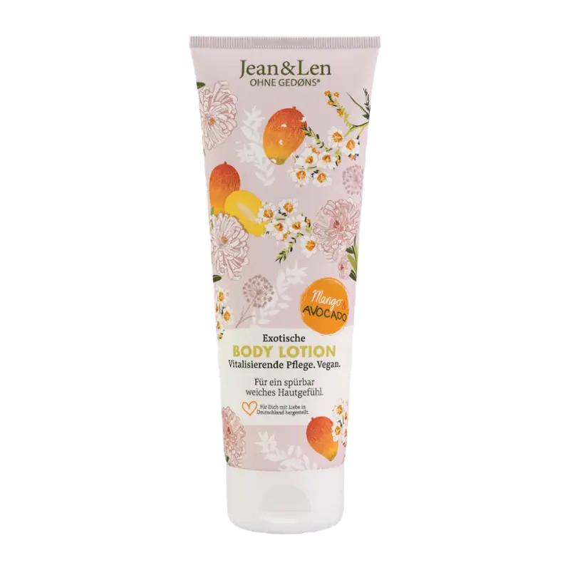 Jean&Len Tělové mléko Mango & Avokádo, 250 ml