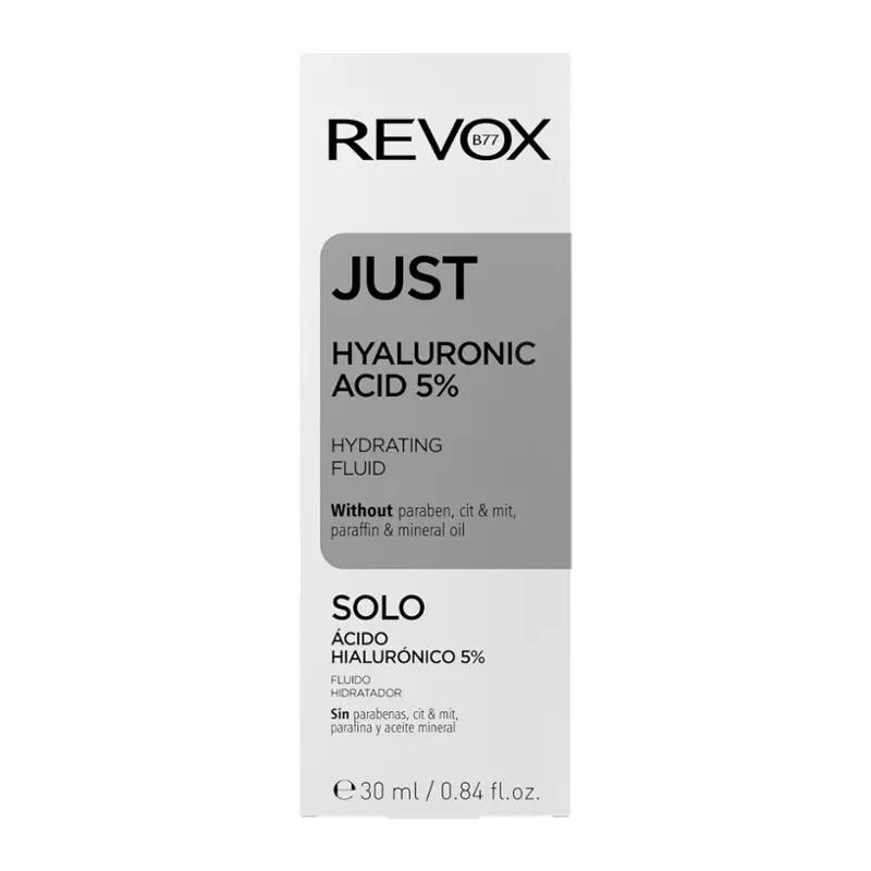 Revox Hydratační fluid s 5 % kyseliny hyaluronové, 30 ml