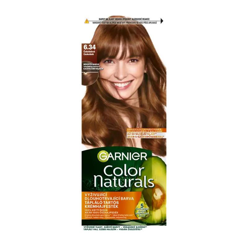 Garnier Barva na vlasy Color Naturals 6.34 čokoládová, 1 ks