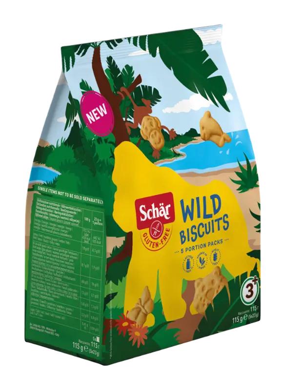 Schär Sušenky Wild Biscuits bez lepku, 115 g