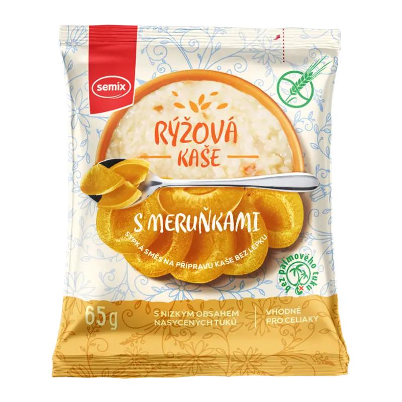 Semix Rýžová kaše s meruňkami, 65 g