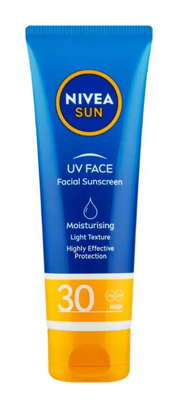 NIVEA Pleťový krém na opalování OF 30, 50 ml