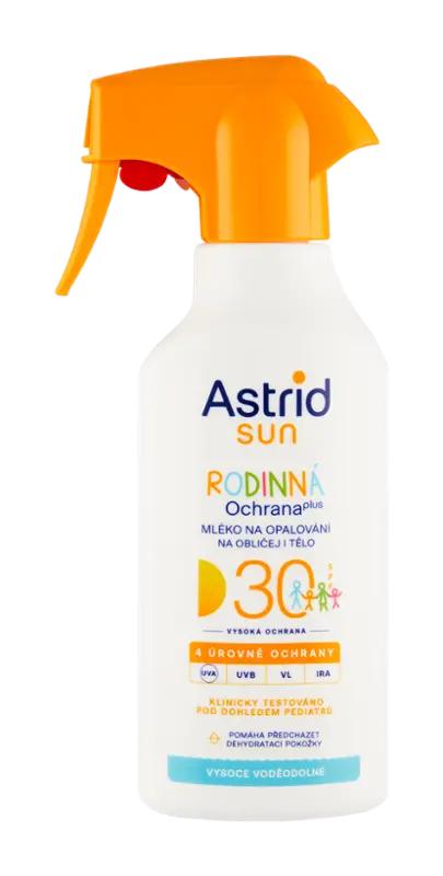 Astrid Mléko na opalování ve spreji SPF30, 270 ml
