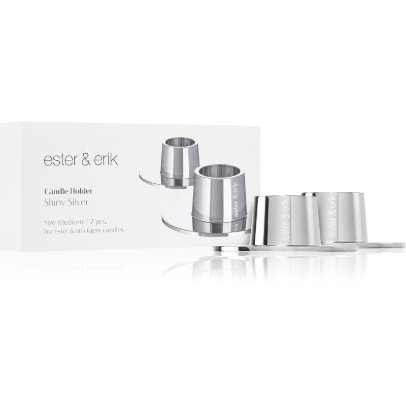 ester & erik accessories candle holder svícen na vonnou svíčku medium 2 ks