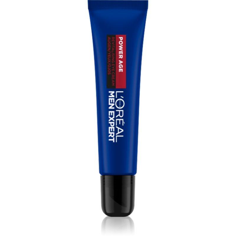 L’Oréal Paris Men Expert Power Age revitalizační a rozjasňující krém na oční okolí pro muže 15 ml