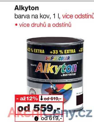 Alkyton barva na kov, 1 1, více odstínů