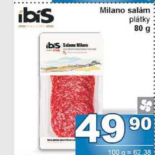 Milano salám plátky 80 g