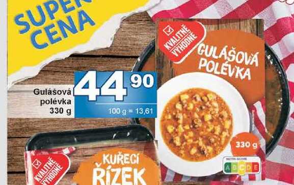 Gulášová polévka 330 g 