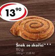 Šnek se skořicí, 80 g