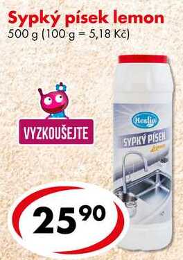 Sypký písek lemon, 500 g 