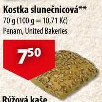 Kostka slunečnicová, 70 g 