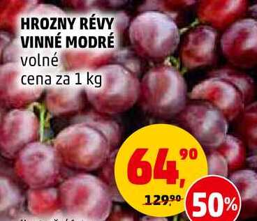 HROZNY RÉVY VINNÉ MODRÉ, 1 kg 