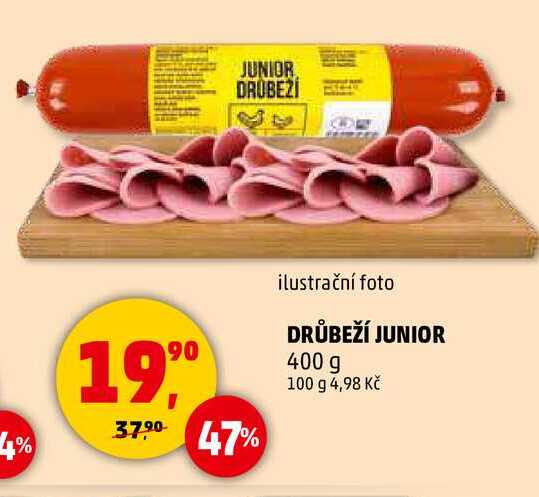 DRŮBEŽÍ JUNIOR, 400 g  