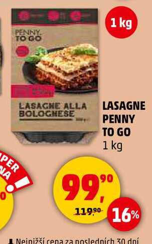 LASAGNE PENNY TO GO, 1 kg  
