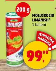 MOLUSKOCID LIMANISH, 1 balení 