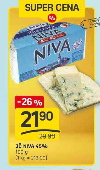 JČ NIVA 45% 100 g 