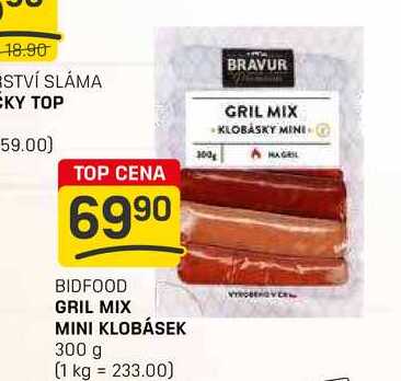 GRIL MIX MINI KLOBÁSEK 300 g 