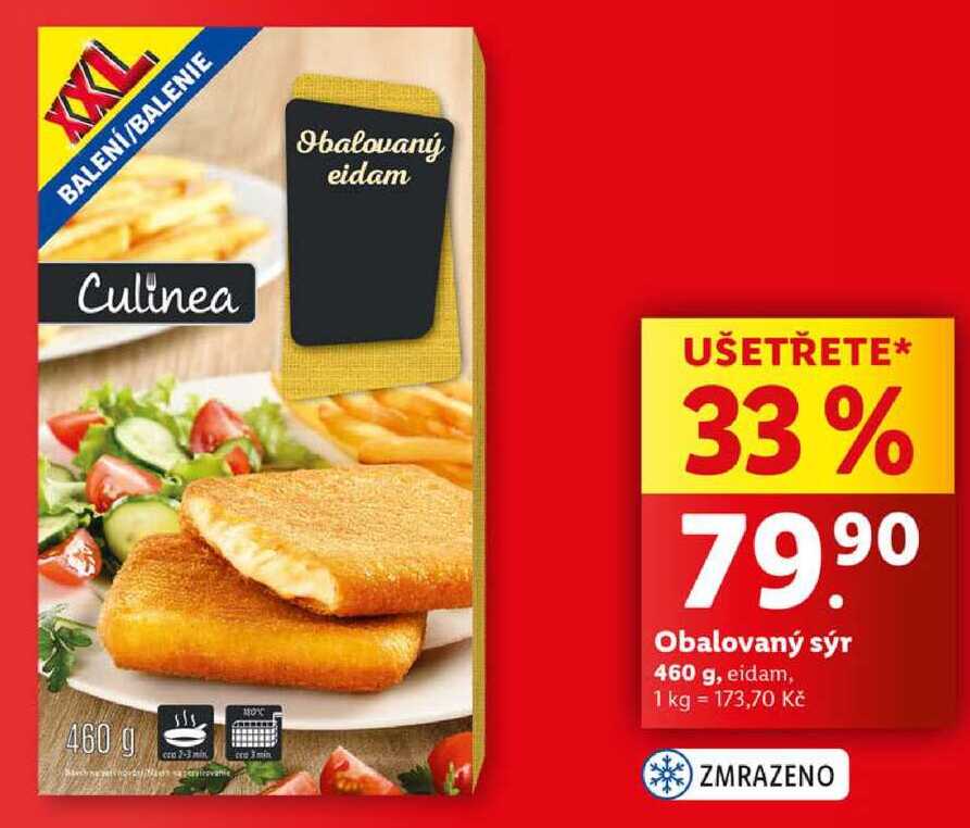 Obalovaný sýr, 460 g