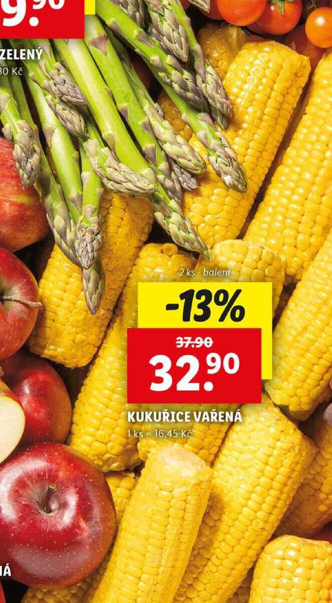 KUKUŘICE VAŘENÁ, 2 ks