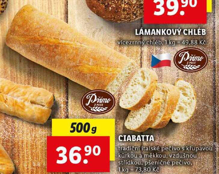 CIABATTA, 500 g