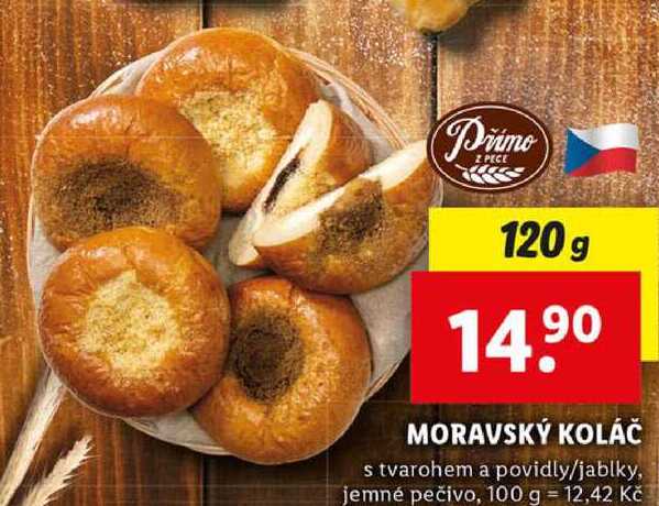 MORAVSKÝ KOLÁČ, 120 g
