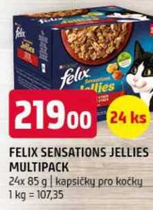 felix sensations jellies multipack 24x 85 g kapsičky pro kočky