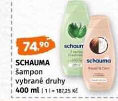 Schauma šampon vybrané druhy 400 ml 