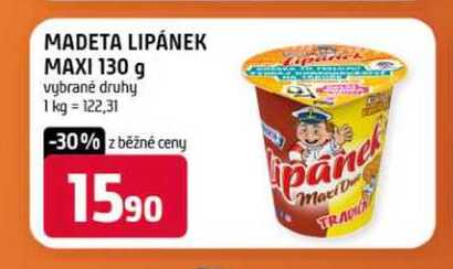 Madeta Lipánek maxi 130 g