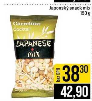 Japonský snack mix 150 g 