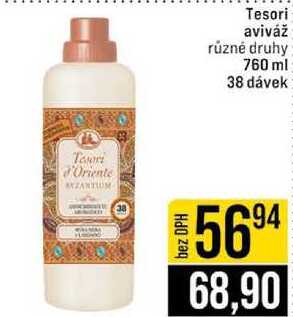 Tesori aviváž různé druhy 760 ml 38 dávek 