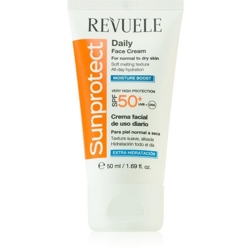 Revuele Sunprotect Moisture Boost hydratační denní krém SPF 50+ 50 ml