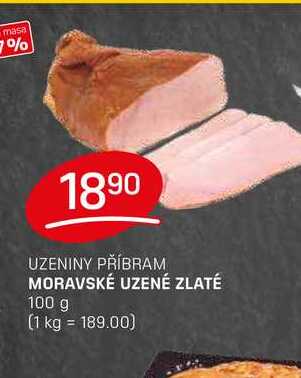 MORAVSKÉ UZENÉ ZLATÉ 100 g
