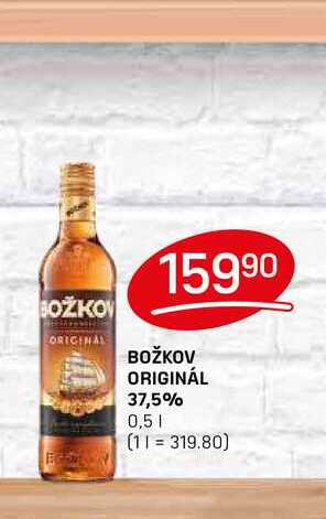 BOŽKOV ORIGINÁL 37,5% 0,5l