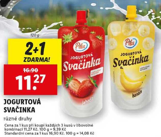 JOGURTOVÁ SVAČINKA, 120 g