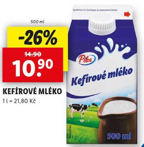 KEFÍROVÉ MLÉKO, 500 ml