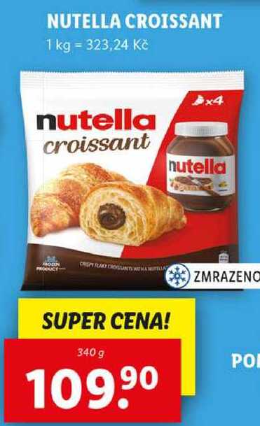 NUTELLA CROISSANT, 340 g
