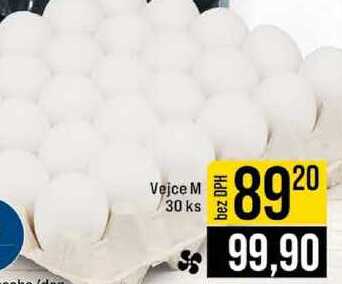 Vejce M 30 ks 