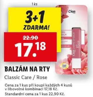 BALZÁM NA RTY, 1 ks