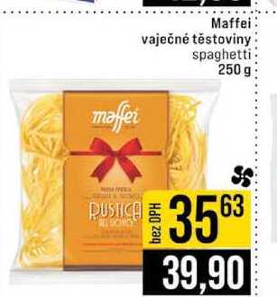 Maffei vaječné těstoviny spaghetti 250 g 