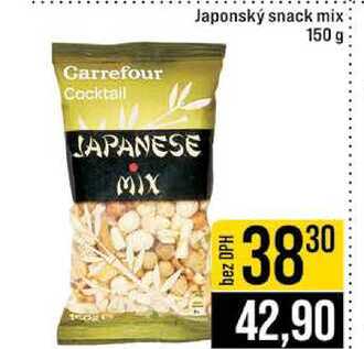 Japonský snack mix 150 g
