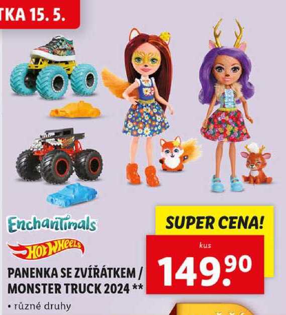 PANENKA SE ZVÍŘÁTKEM/MONSTER TRUCK 2024 