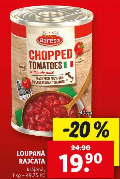 LOUPANÁ RAJČATA, 400 g