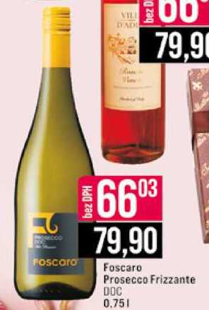 Foscaro Prosecco Frizzante DOC 0.75l 