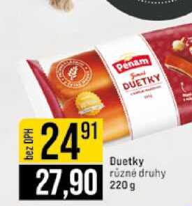 Duetky různé druhy 220g 