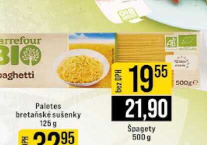 Paletes bretaňské sušenky 125 g 