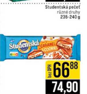 Studentská pečeť různé druhy 235-240g 