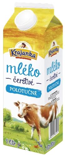 Krajanka Mléko čerstvé, 1 l