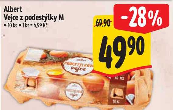 Albert Vejce z podestýlky M  10 ks 