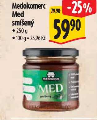 Medokomerc Med smíšený 250 g 