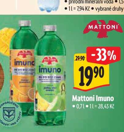  Mattoni Imuno  0,7 l